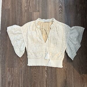 Alice & Olivia Tabitha Blouse